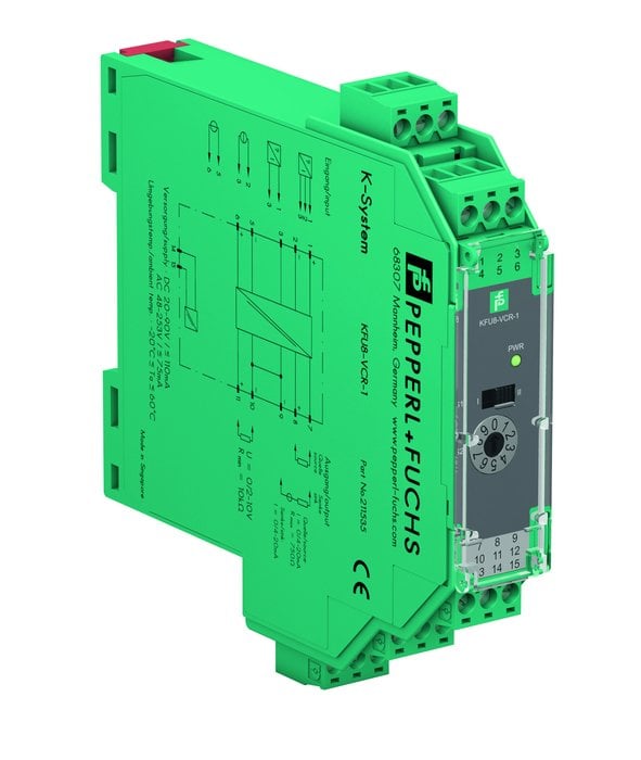 KFU8-VCR-1: Alimentatore trasmettitore multifunzione con funzioni convertitore